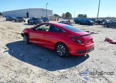 2017 Honda Civic Lx-P z USA, uszkodzony, nr VIN 2HGFC4B07HH301895